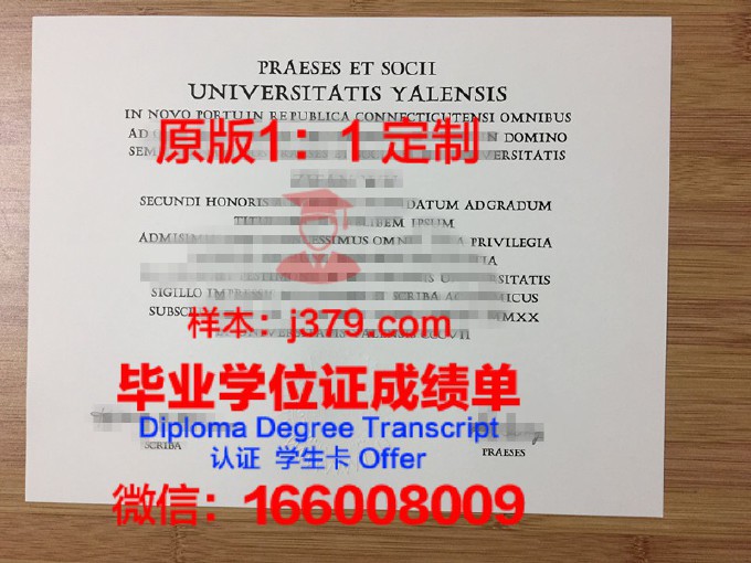 美国耶鲁大学毕业证书图片(耶鲁大学学位证书)