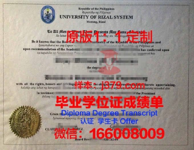 黎刹大学毕业证封面(大学毕业证书封面是什么颜色)