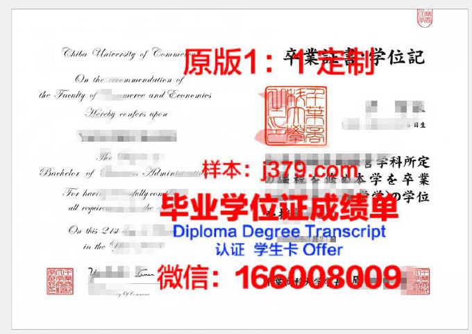 高等商业学院diploma证书(商科专业证书)