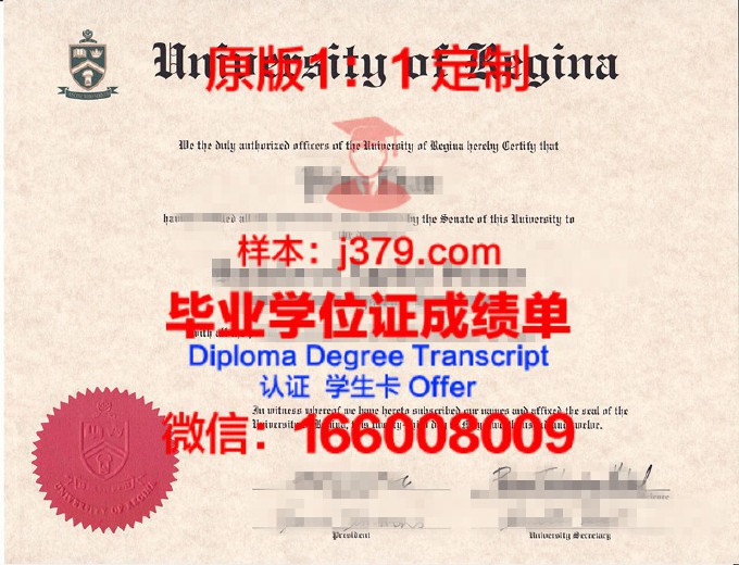 里贾纳大学毕业证书什么颜色(里贾纳大学offer)