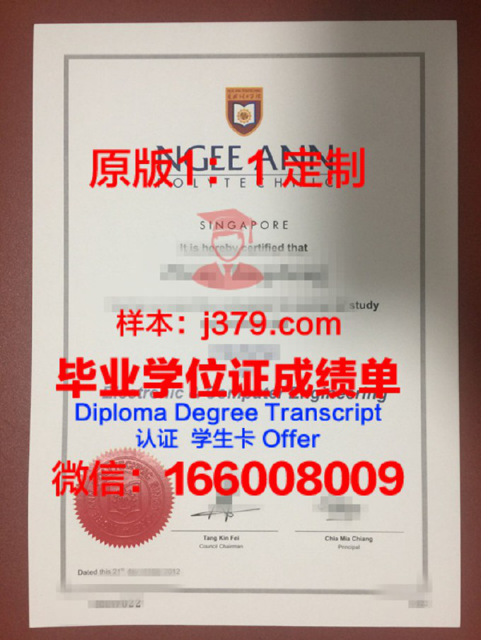 义安理工学院diploma证书(义安理工学院学费)