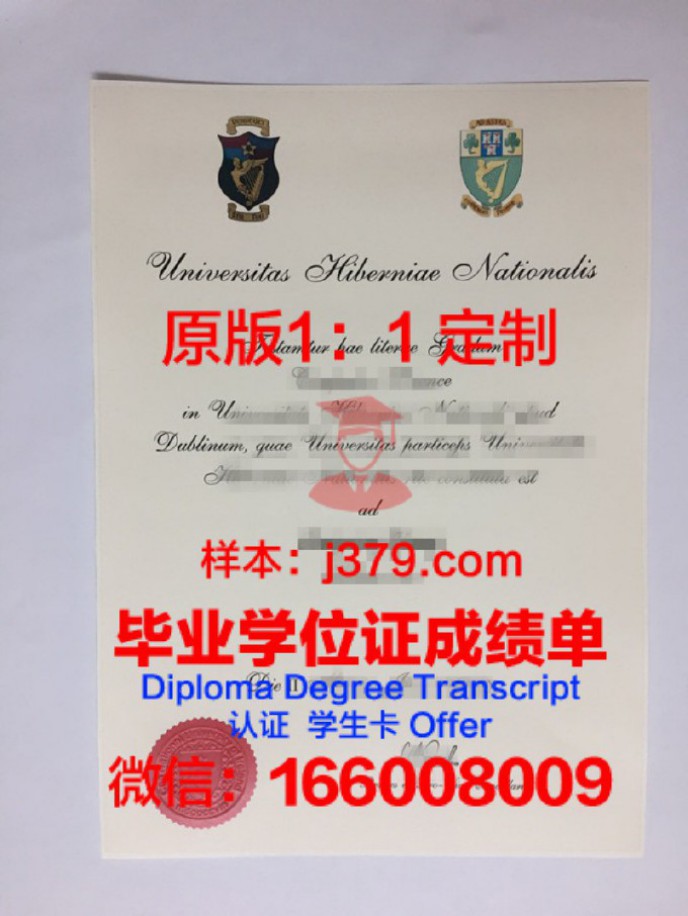 爱尔兰国立大学毕业证学位文凭学历Diploma