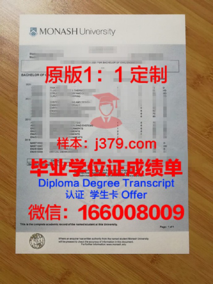 澳洲国立大学毕业证学位文凭学历Diploma